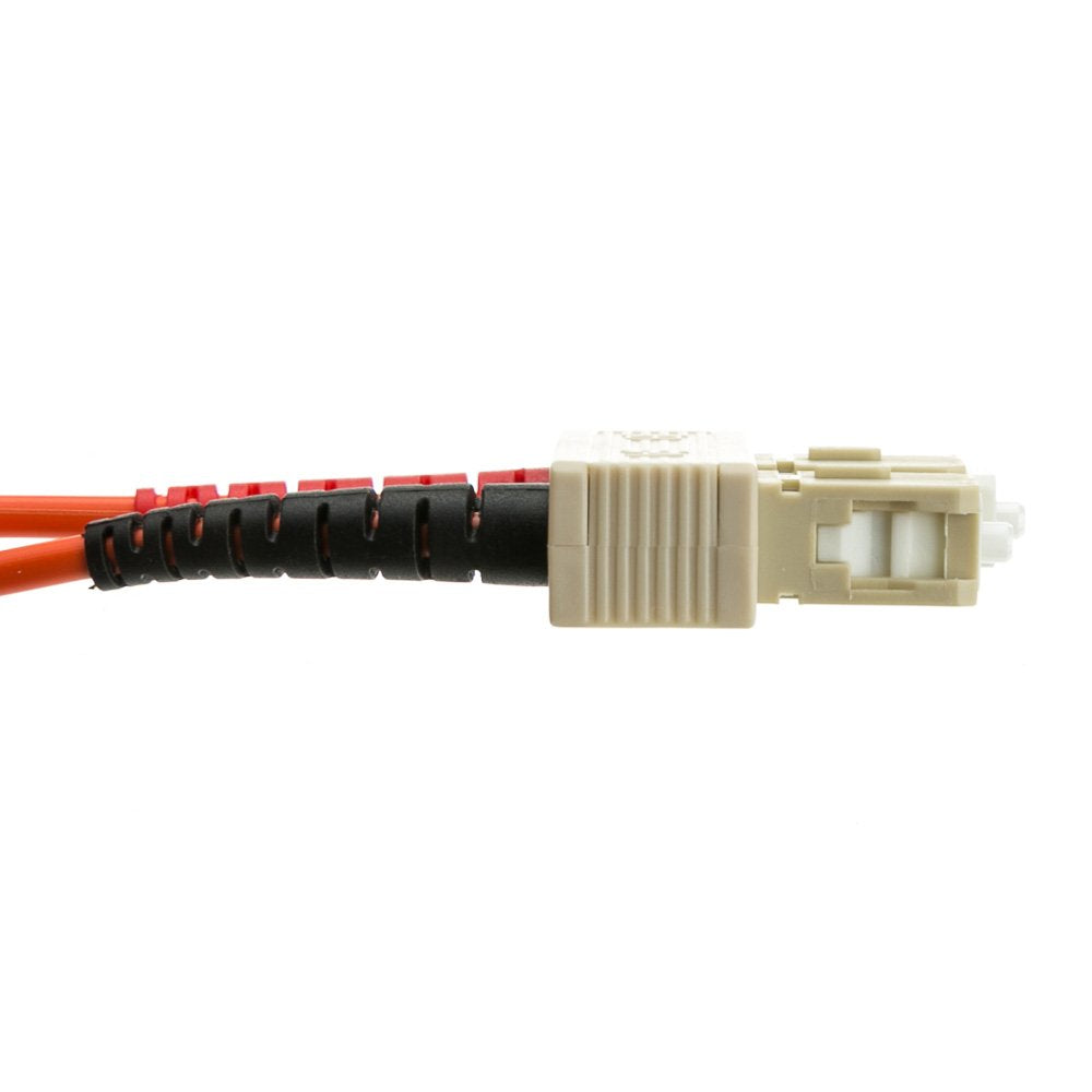 CableWholesale SC to SC OM2 Multimode Duplex Fiber Patch Cord, 4m/13.1ft