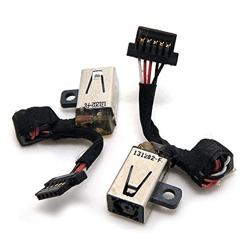 New AC DC Jack Power Plug in Charging Port Connector Socket with Wire Cable Harness Replacement for DELL XPS 11 XPS11D-1308T 9P33
