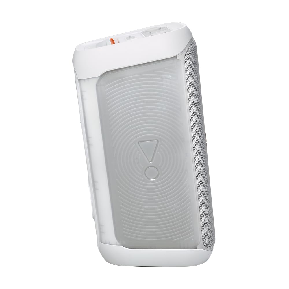 JBL Partybox Club 120 Portable Party Speaker Bundle with Additional Battery 200 (White)