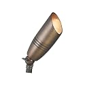 Liberty LBE-17 Solid Brass Low Voltage Spot Light - LED Compatible Landscape Light Fixture, Antique Bronze Finish