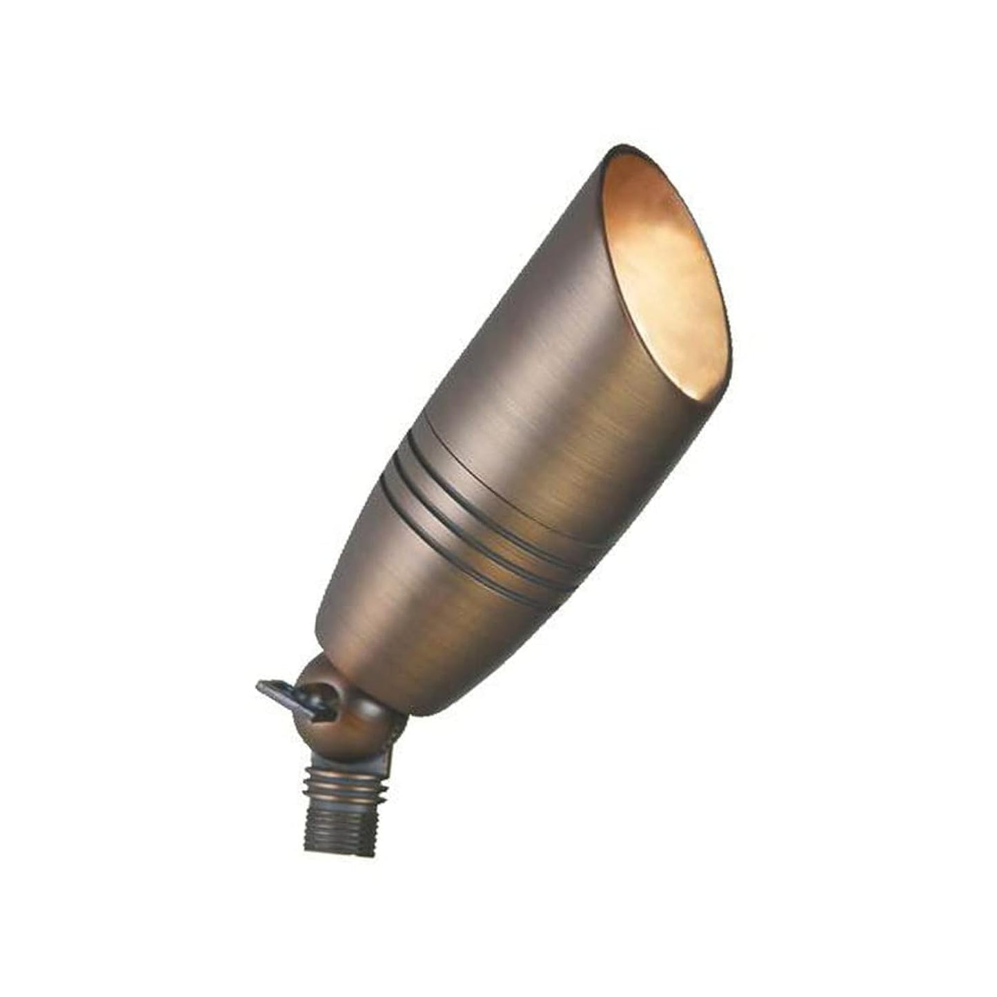 Liberty LBE-17 Solid Brass Low Voltage Spot Light - LED Compatible Landscape Light Fixture, Antique Bronze Finish