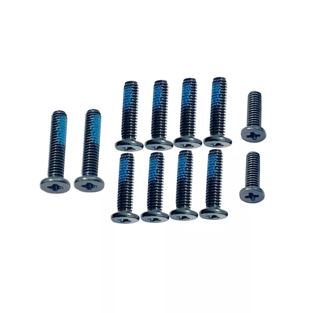 Bottom Case Screws Cover Case Screws Replacement for Asus TUF Gaming A15 FA507 FA507RC FA507NUR FA507RF FA507RW FA507RM FA507NU Black Set of 12pcs