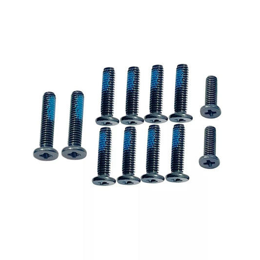 Bottom Case Screws Cover Case Screws Replacement for Asus TUF Gaming A15 FA507 FA507RC FA507NUR FA507RF FA507RW FA507RM FA507NU Black Set of 12pcs