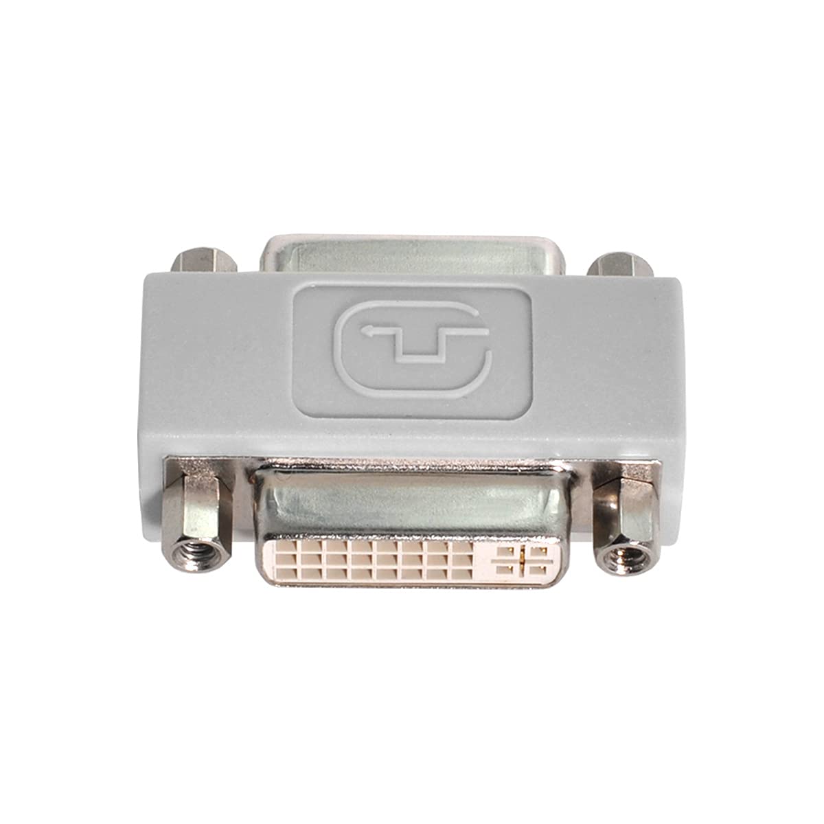 cablecc DVI 24+5 Female to DVI 24+5 Female Video Converter Adapter 180d Extender