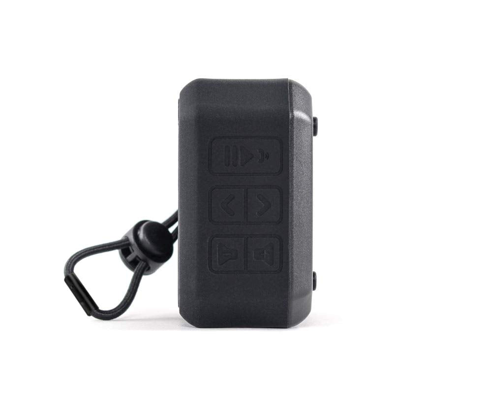 ECOXGEAR EcoPebble Lite GDI-EXPLT501 Rugged Waterproof Floating Portable Bluetooth Wireless 5-Watt Mini Smart Speaker (Black)