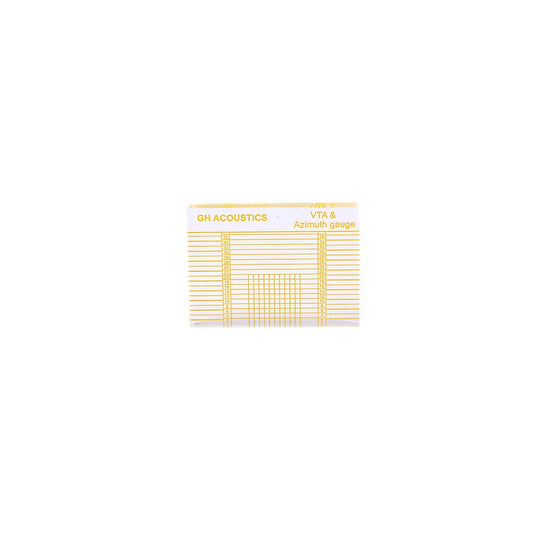 Alnicov LP Vinyl Record Player Azimuth Ruler?for Measuring Phono Tonearm VTA/Cartridge Azimuth Ruler Balance Cartridge Azimuth Ruler