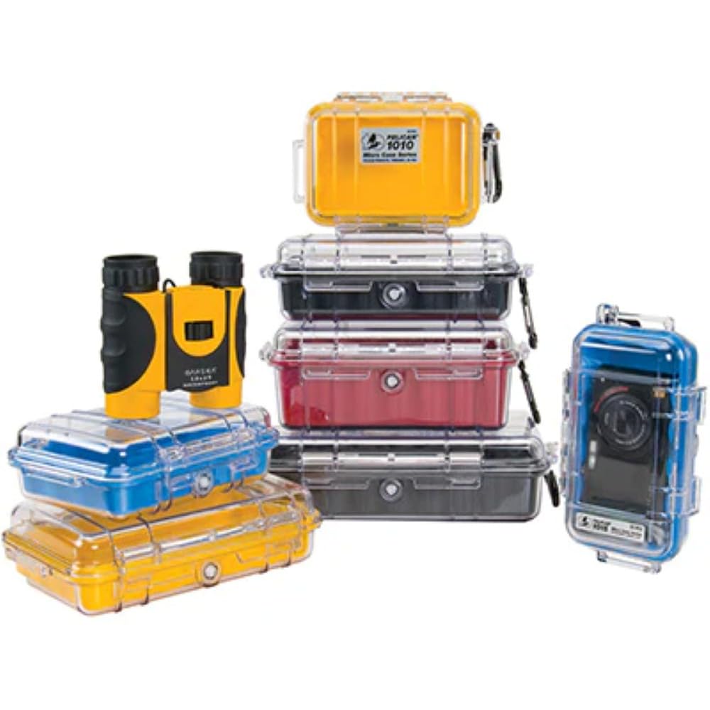 Pelican 1010 Micro Case (Blue/Clear)