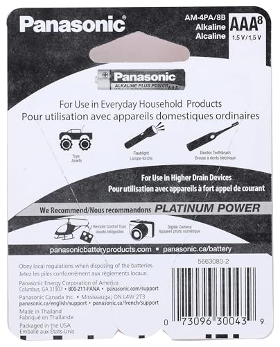 Panasonic AAA-Size General Purpose Battery Pack