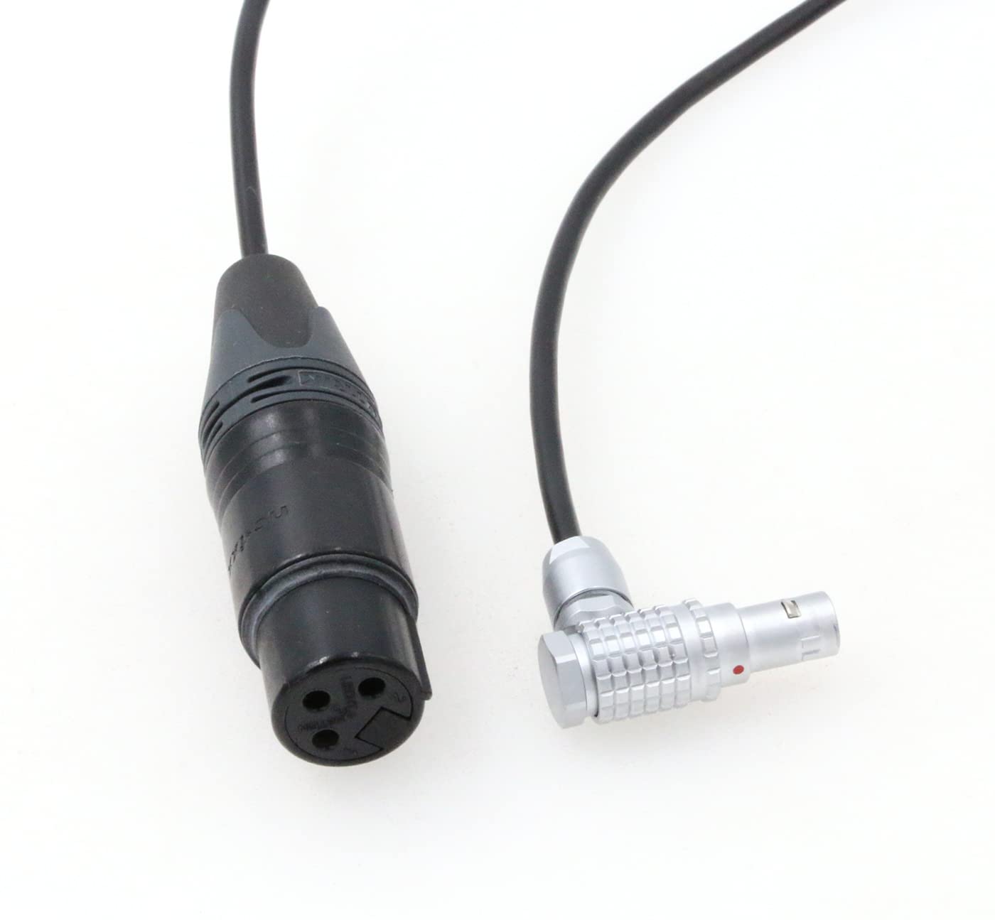 ZBLZGP 3 Pin XLR Female to Right Angle 0B 6 Pin Male Audio Cable for ARRI Alexa Mini LF Camera