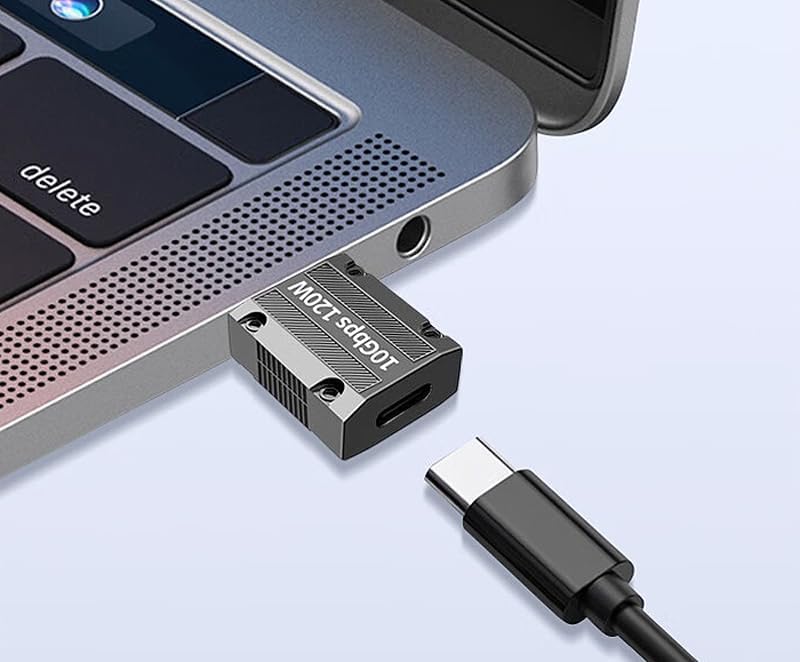 Amprich USB to USB C Adapter,Type C Female to A Male Charger Converter Compatible for Apple Watch Ultra for All iPhone CarPlay,Samsung Galaxy