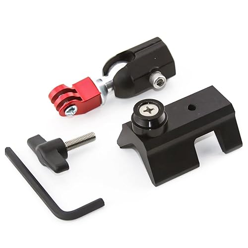 FLIGHTFLIX Rock Steady Strut Skid Pole 1" - 2.5" Exterior Airplane Camera Ball Mount Compatible with GoPro and Action Cameras - Car RV Truck Boat