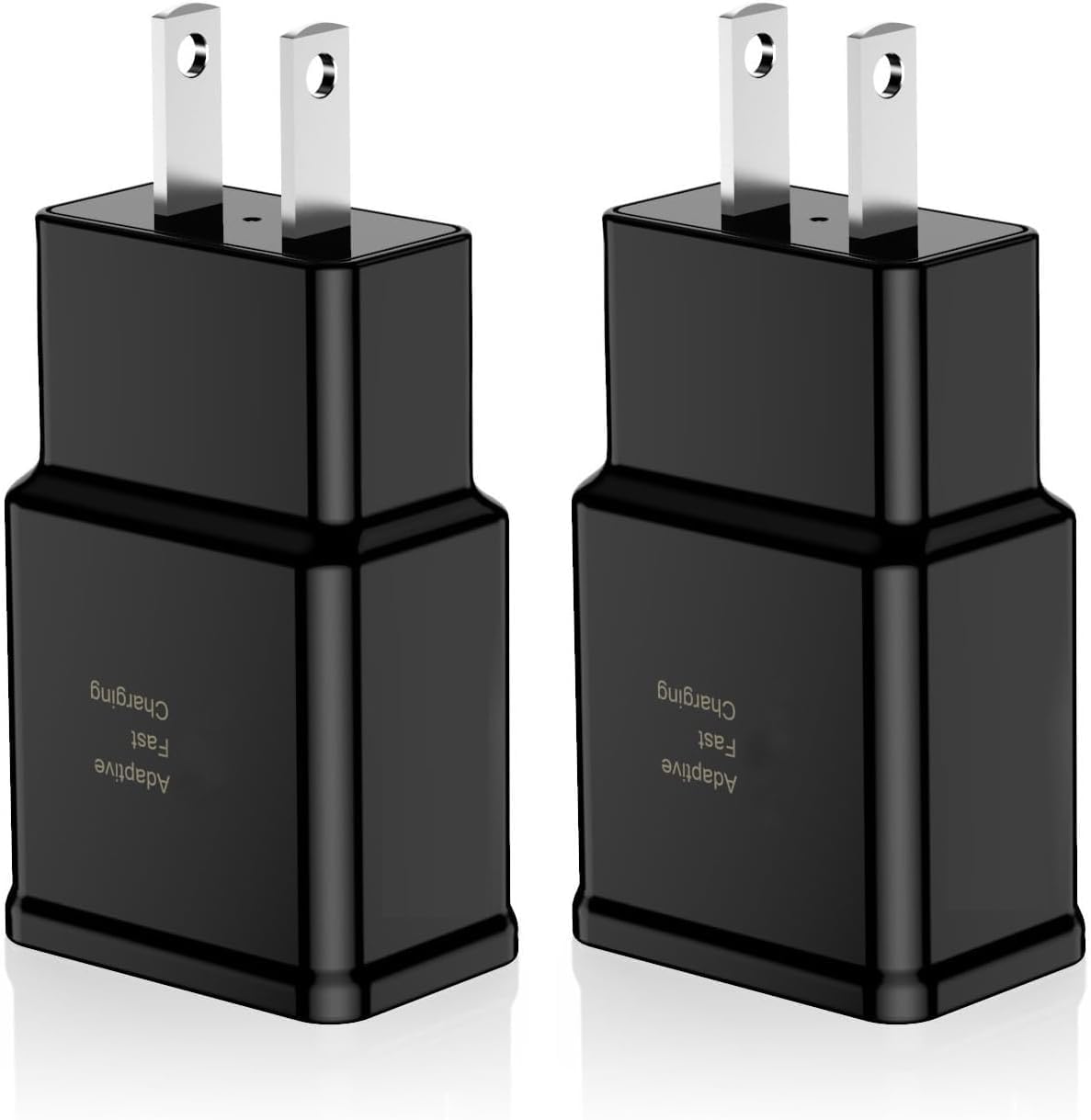 Adaptive Fast Charging Block USB Wall Charger Adapter Fits Samsung Galaxy S25/S24/S23/S22/S22 Ultra/S21/S20/S10/S9/S8/S7/Edge/Note 10 Quick Charge