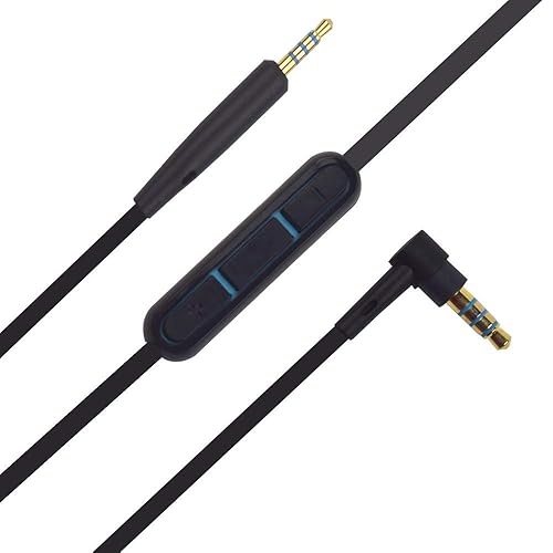 Xivip Replacement Audio Cable with Inline Remote & Microphone Headphone Compatible with Bose QuietComfort QC45 QC35II QC35 QC25 On-Ear2 OE2 OE2i…