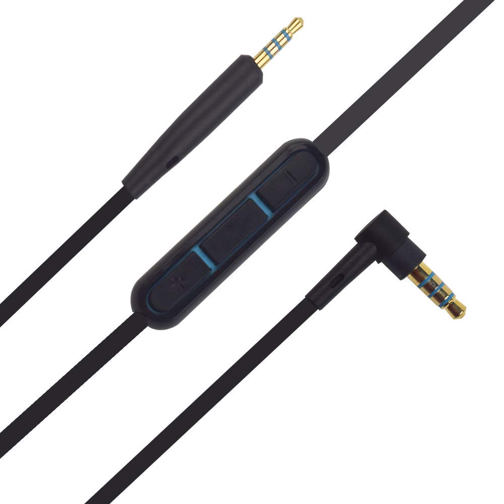 Xivip Replacement Audio Cable with Inline Remote & Microphone Headphone Compatible with Bose QuietComfort QC45 QC35II QC35 QC25 On-Ear2 OE2 OE2i…
