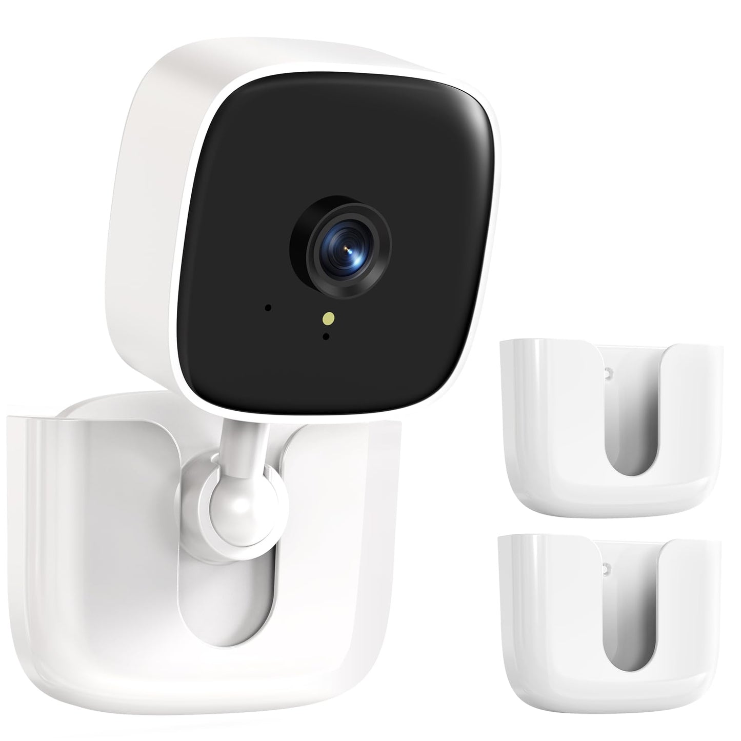 Adhesive Tapo Camera Mount,Fit for Tapo Link Indoor Security Camera C100 /C110 ,No Drilling Mount Holder,No Damage to Surface Mounting Bracket (Tapo