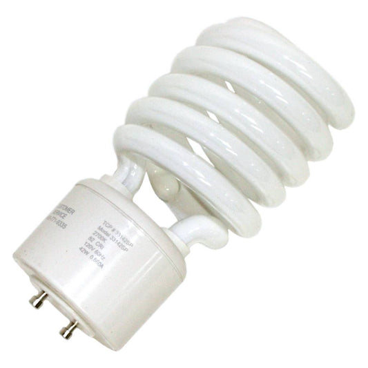 TCP 33142SP 42 Watt 2700K Spring Lamp GU24 Base, Warm White