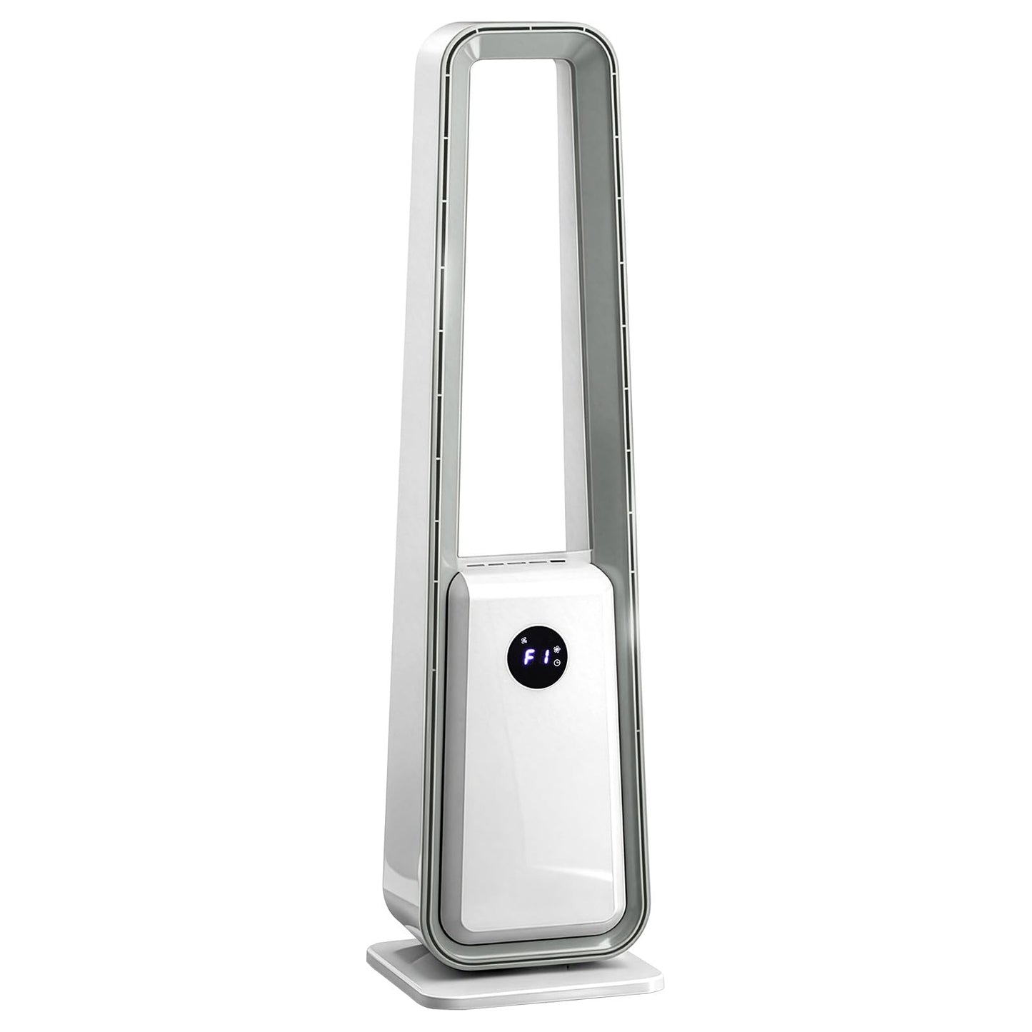 WZONICE98 35 Inch Bladeless Fan 110V 36W Tower Fan with LED Display Remote Control 3 Speeds and 3 Modes 12H Timer Oscillating Air Purification
