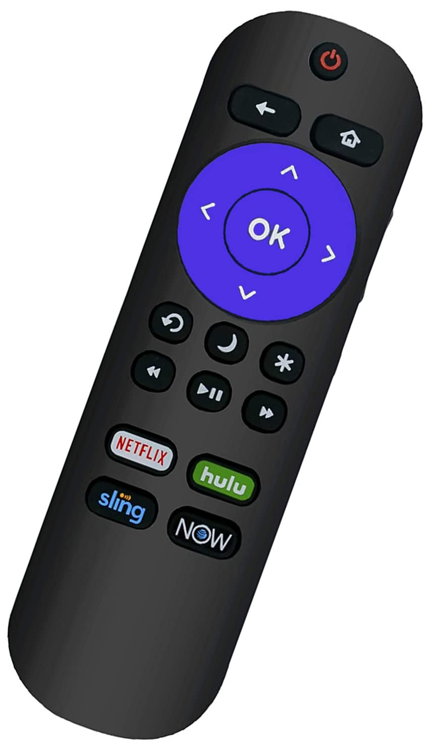 Universal Remote Control Compatible with All Sharp Roku TV LC-50LBU591U LC-50LBU711U LC-55LBU591U LC-55LBU711U LC-43LBU591U LC-32LB601U LC-24LB601U