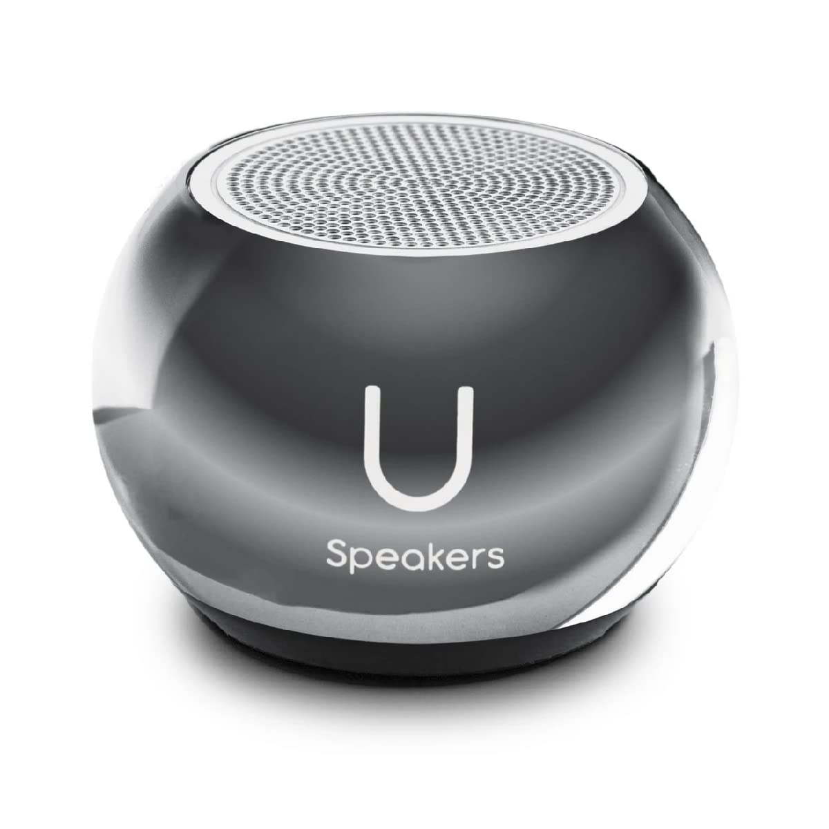 U Speakers Mini Mirror Portable Wireless Bluetooth Speaker with Magnetic Base, Mic & Selfie Remote Control Active Lifestyle Travel Home Office Bundle