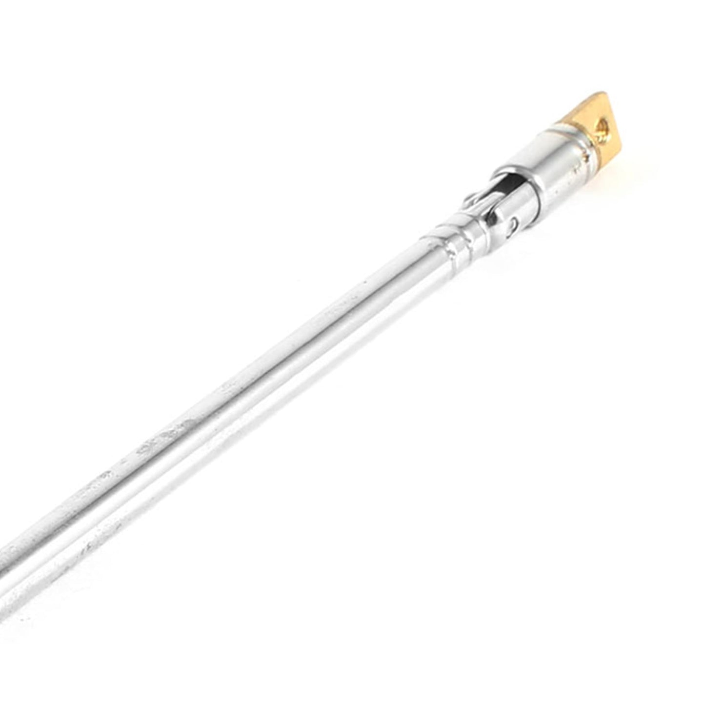 uxcell 5 Sections Telescoping Antenna, 36cm 14" Length Telescopic Universal Aerial Antenna Replacement for Portable FM Radio, TV and Other Electric