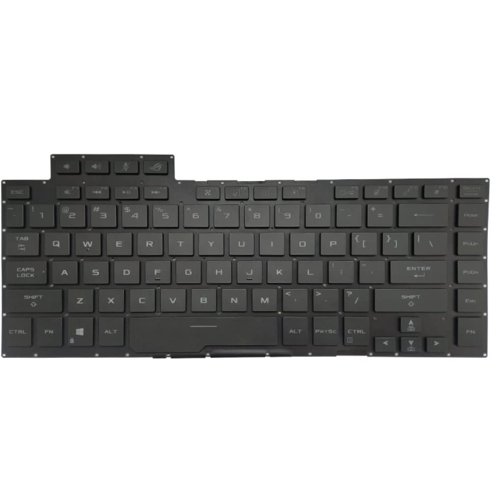 New Backlit US Keyboard for ASUS ROG GU502 GU502G GU502GU GU502GV GU502GW GU502LU GU502DU GU502DU GU502LV GU502LW English Black