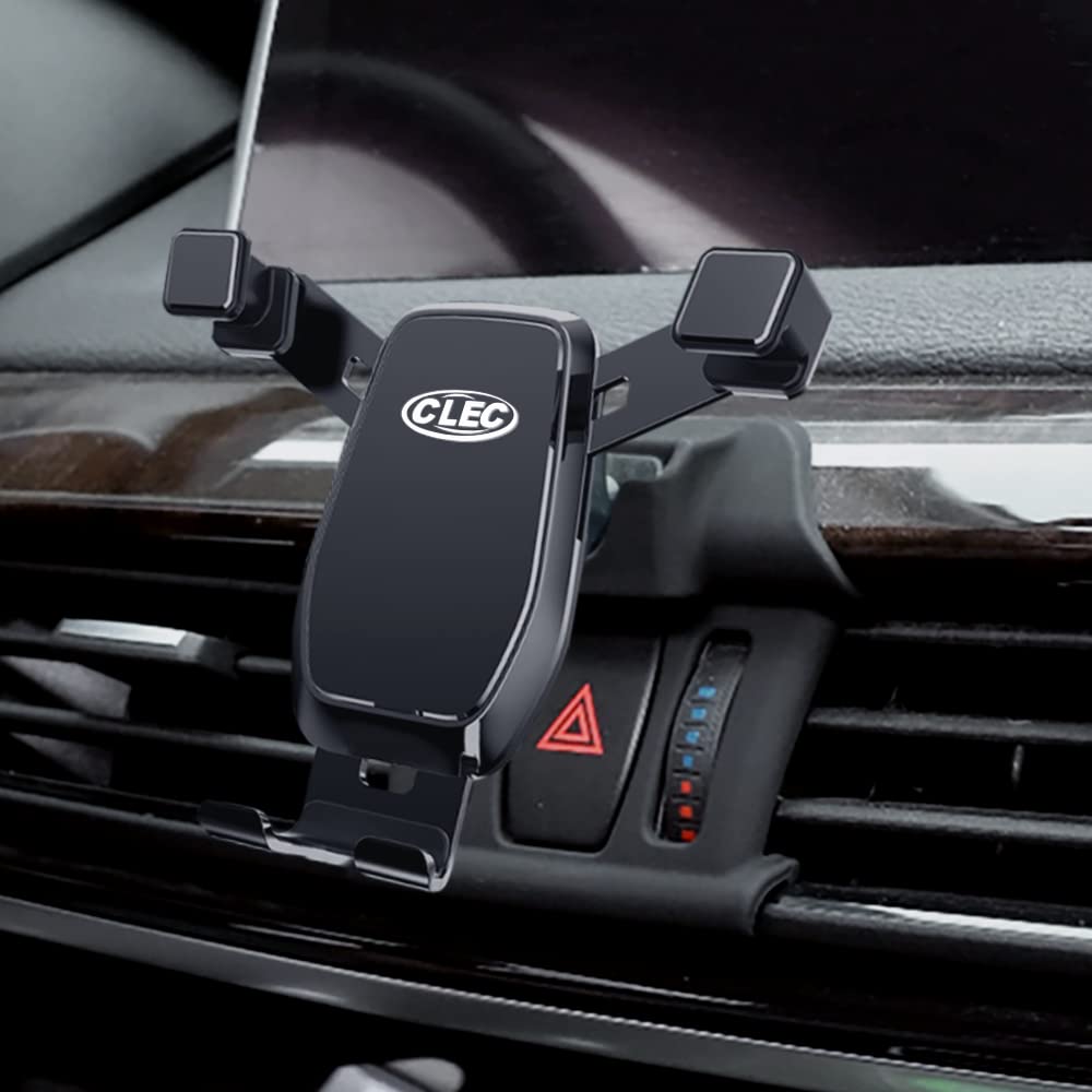 Being Up Car Phone Holder,Fit for BMW X5 2014-2018 X6 2015-2019,Adjustable Gravity for Air Vent Alloy Phone Holder Compatible with 4-7 Inches