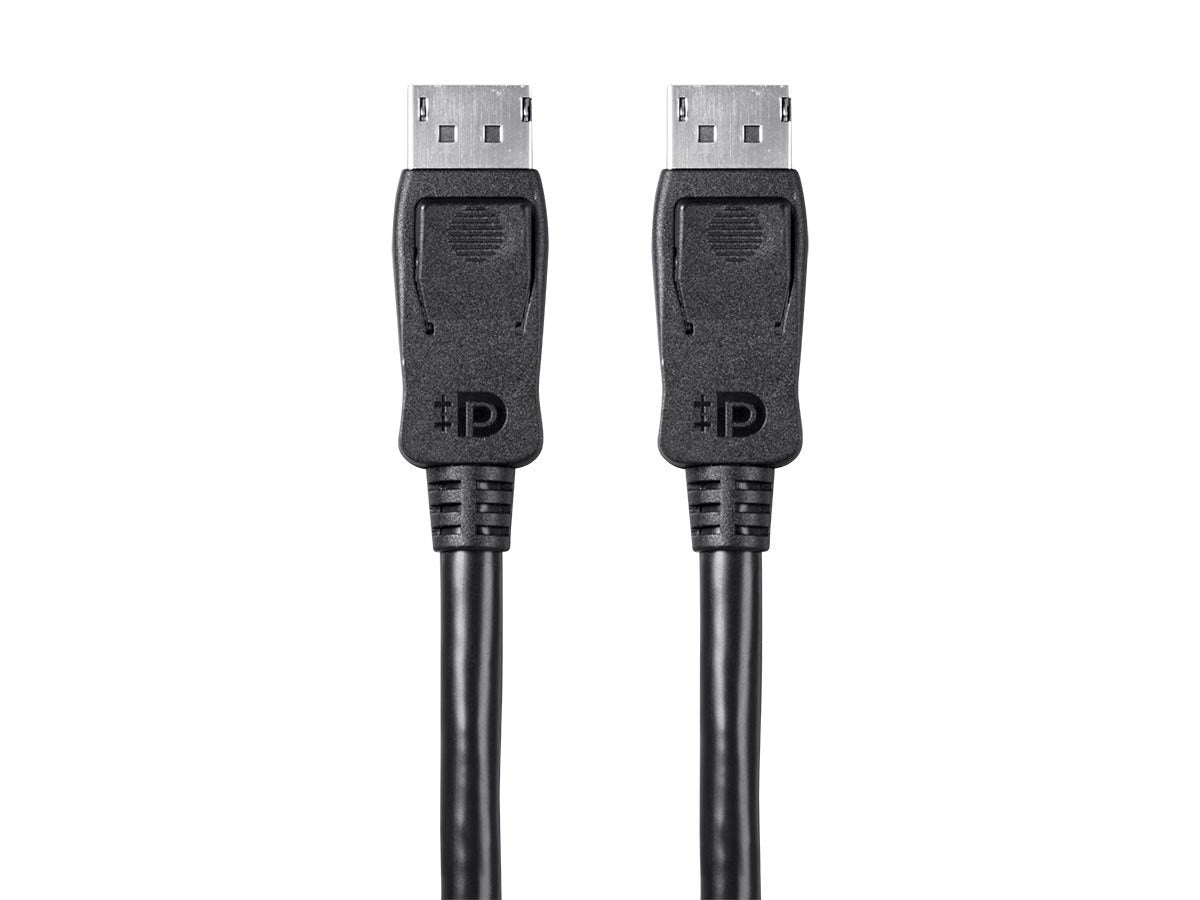 Monoprice DisplayPort 1.4 Cable - 32.4 Gbps, 8K@60Hz, 4K@120Hz, Dynamic HDR, High Bit Rate 3, Display Stream Compression 1.2, 6 Feet, Black - Select