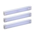 PureOpitcs LED Under Cabinet Lighting Kit, Cool White, Stick up Design, 3-Bars, 6” Each (LEDUC6-3CK), 6"