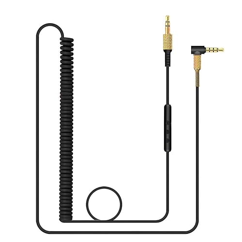 BUTIAO Major V Cable, Spring OFC Replacement Cable Extension Cord for Marshall Major Monitor Mid I 1 II 2 III 3 IV 4 V 5 A.N.C Voice Bluetooth…