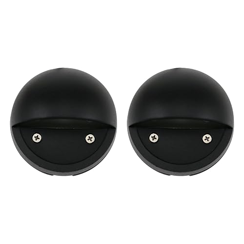 Lumina Lighting® 2W Landscape Deck Lights (2 Pack) | Low Voltage Landscape Deck Lights Waterproof - Outdoor Patio Step Deck Lighting 12V 3000K