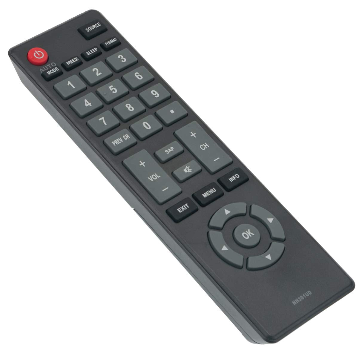 NH301UD Replacement Remote Control Applicable for Emerson LCD TV LE190EM3 LE220EM3 LE260EM3 LE320EM3 LC391EM3 LC501EM3 NH314UD
