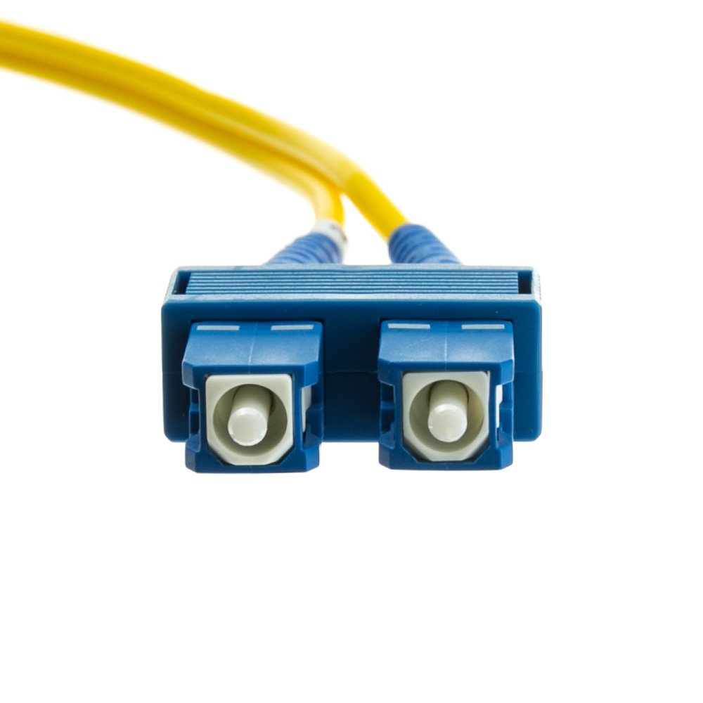 CableWholesale SC to SC OS2 Singlemode Duplex Fiber Patch Cord, 3m/10ft