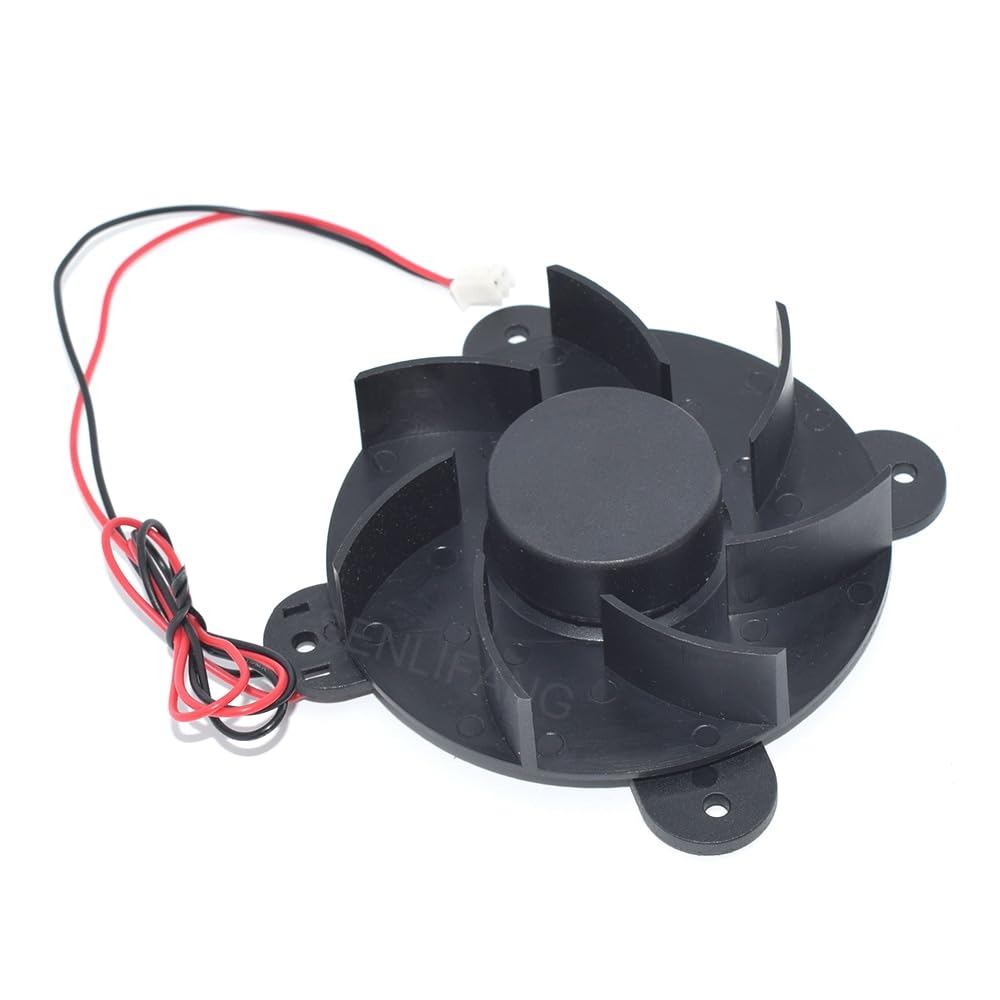 New for YT8025L JSF8025MS 12V 0.28A 2Pin M4-7G YUTON Car Refrigerator Silent 8025 Cross Butterfly Cooling Fan