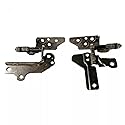 Jingelmall New LCD Screen Hinge Kit for Dell Inspiron 15 3510 3511 3515 3520 3521 3525 87GX7 NVGVH GDM50 Hinge Set