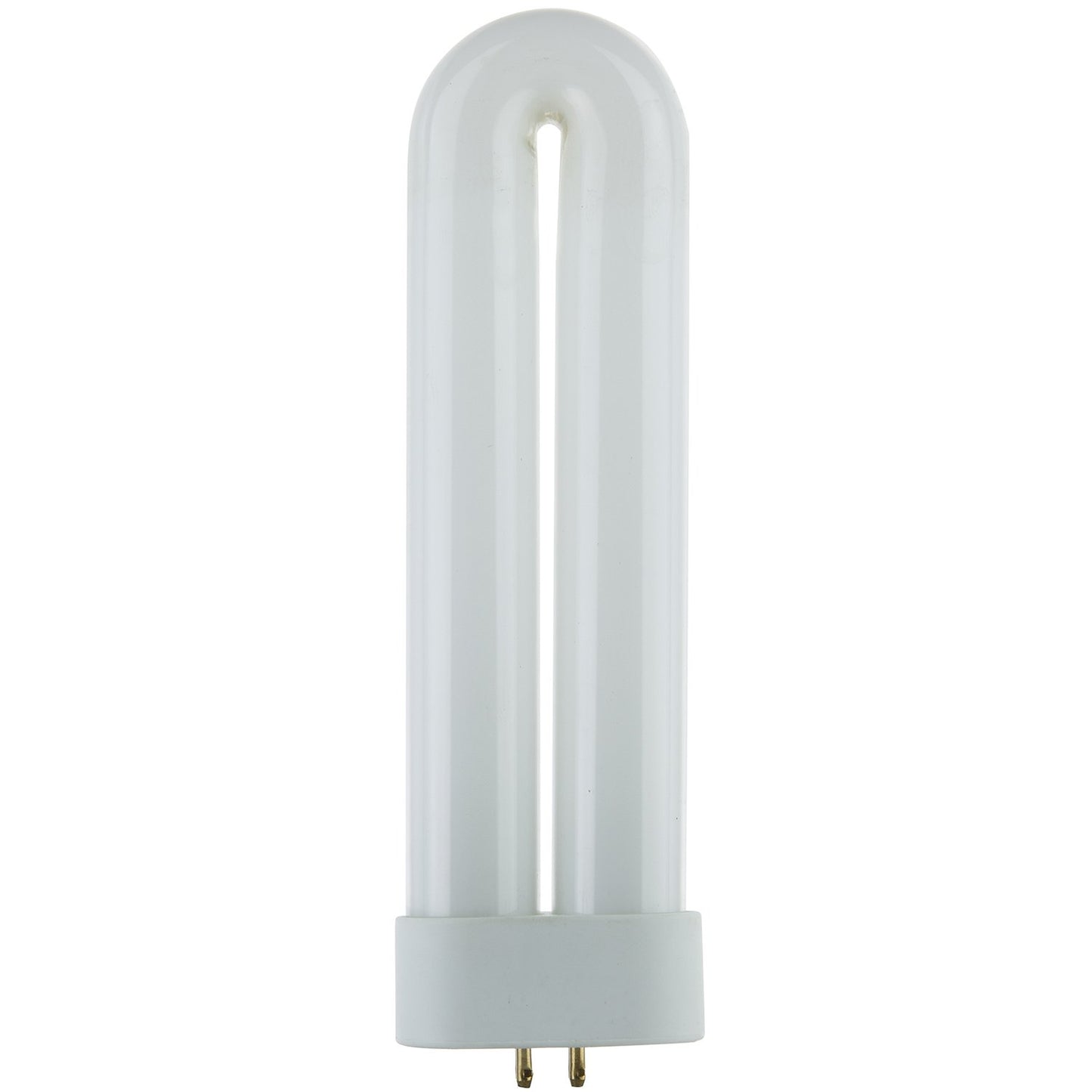 Sunlite 05150-SU T6 Fluorescent U-Shaped Light Bulb, 12 Watts, UV Light, 365nm Color Wavelength, GX10q 4-Pin Base, Plug-in, 5,000 Hour Life Span