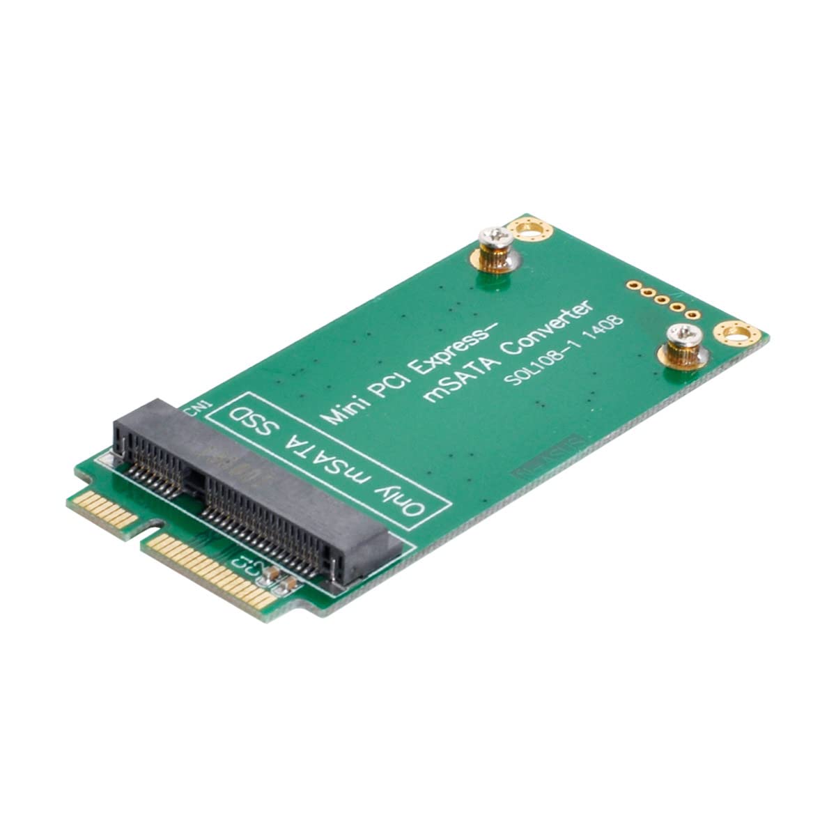 cablecc 3x5cm mSATA Adapter to 3x7cm Mini PCI-e SATA SSD for Asus Eee PC 1000 S101 900 901 900A T91