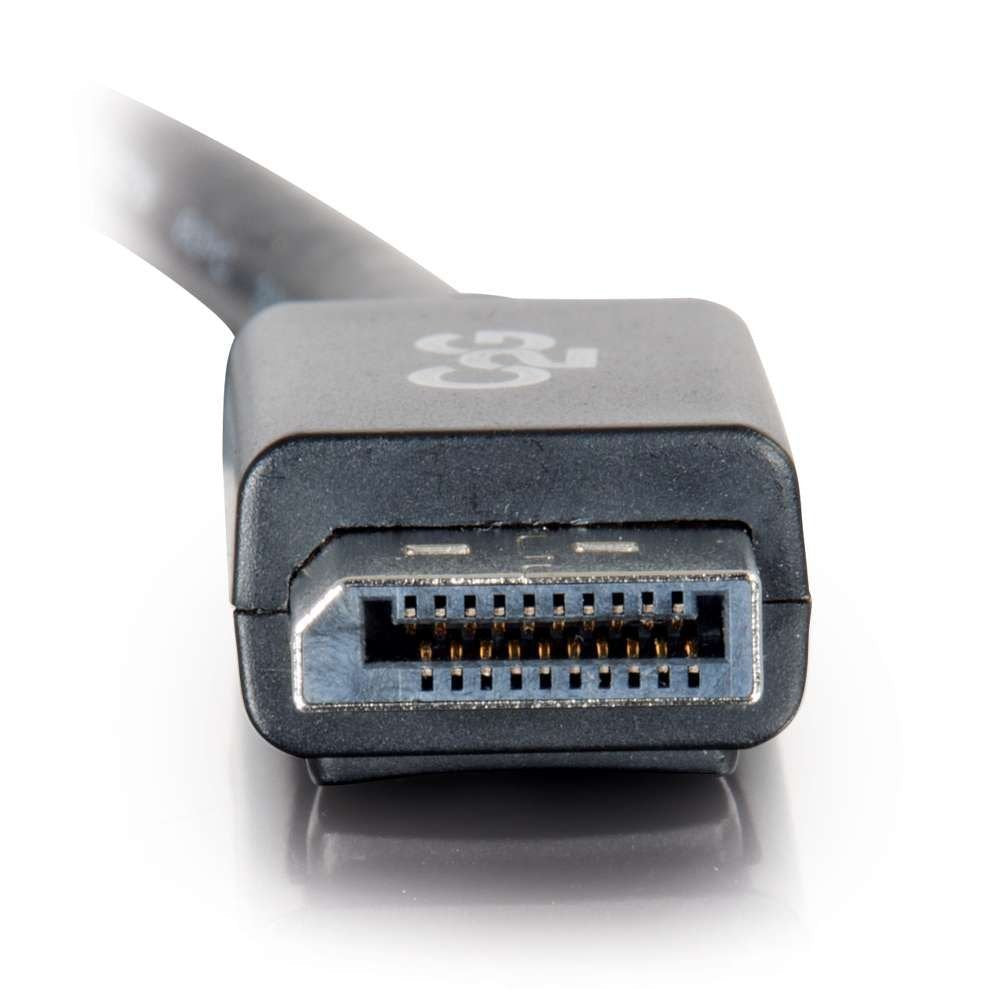 C2G Legrand DisplayPort 1.2, Male to Male Displayport Cable, Black Display Port Cable, 6 Foot Digital Display Cable, Displayport 8k UHD, 1 Count, C2G