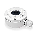 DS-1280ZJ-XS CBXS Junction Box Deep Back Base Compatible with Hik IP Bullet Camera, White, Pack of 1
