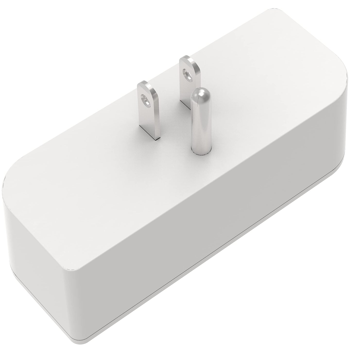 Monster Smart Power Outlet WiFi Control for Indoor Use with Monster App - Voice Control with Amazon Alexa and Google Assistant - 1 Outlet White
