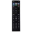 Vizio Remote Control (XRT136) with Vudu/Netflix/Prime Video Hotkeys - Black