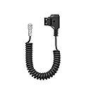 BMPCC D-Tap to 4K 6K Pro Power Cable Suitable for Blackmagic Pocket Cinema Camera 4K and Gold Mount V Mount Battery, Weipu SF6 2 Pin Female to P
