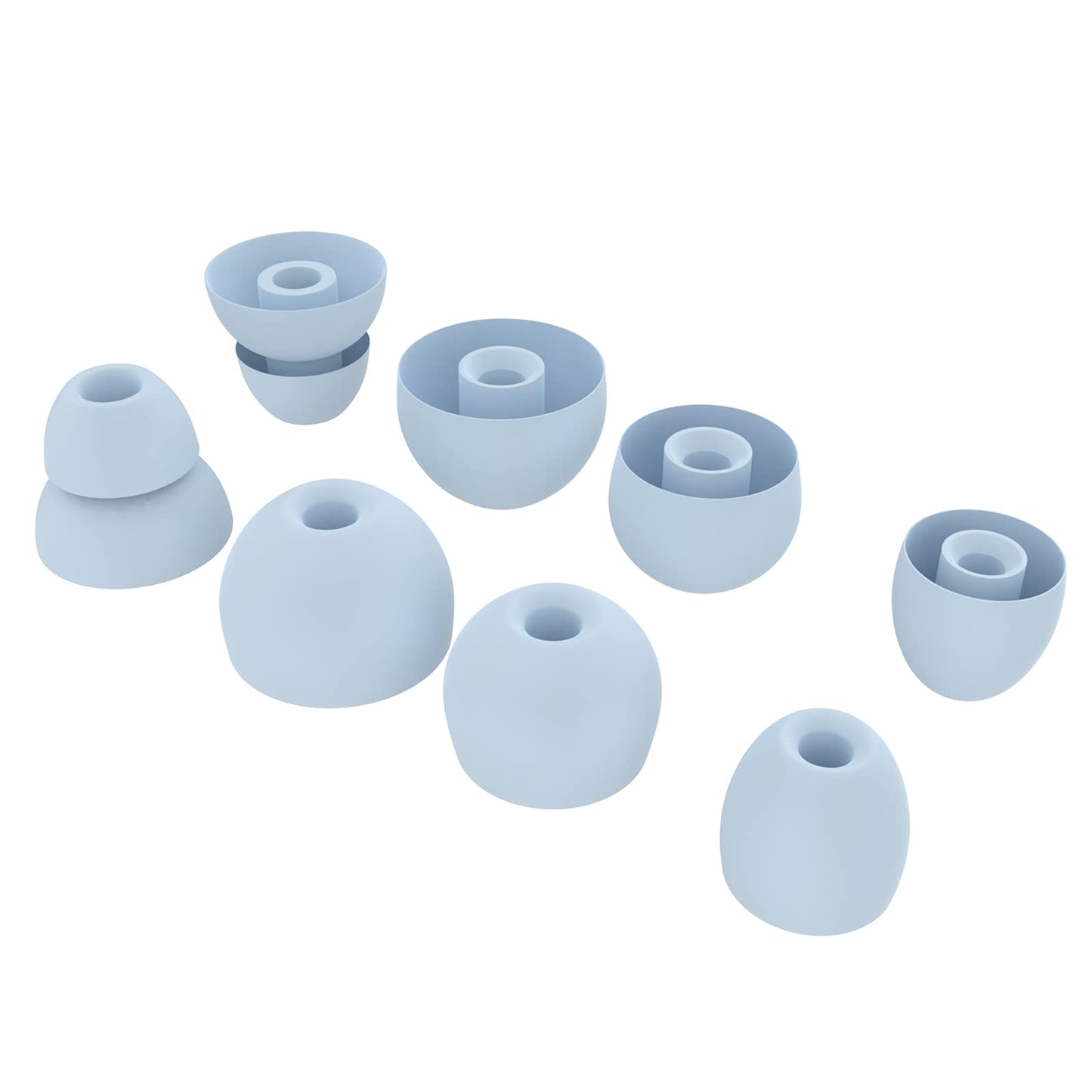 Replacement Eartips Silicone Earbuds Buds Set Compatible with Beats Powerbeats Pro, Beat X, Beat Flex, Urbeats, Beat Tour Earphones, NOT Compatible…
