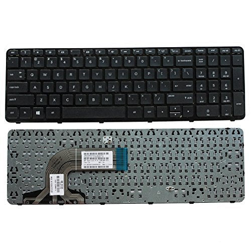 New Laptop Keyboard for HP Pavilion 15-F009WM 15-F010WM 15-F011NR 15-F023WM 15-F024WM 15-F033WM 15-f 15-F004DX 15-F010DX, US layout Black color