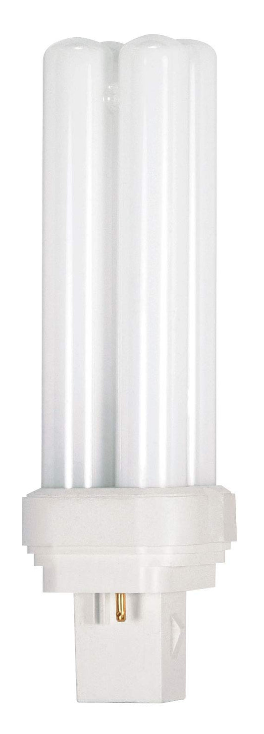 Satco S6020 22 watt; pin-based Compact Fluorescent; 2700K; 84 CRI; GX32d-2 base