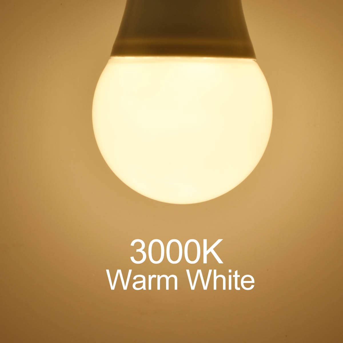 3W A15 Edison LED Light Bulbs E26 Medium Screw Base 40 Watt Equivalent 12V