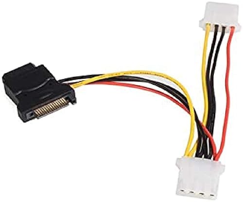 StarTech LP4 to SATA 15PIN PWR ADPTR F/M W2ADDLP4