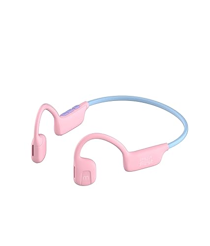 myFirst Headphones Airwaves - Air Conduction Open Ear Wireless Bluetooth Headphones with Mic for Toddlers and Kids, 85dB Safe Limit, Long Battery…