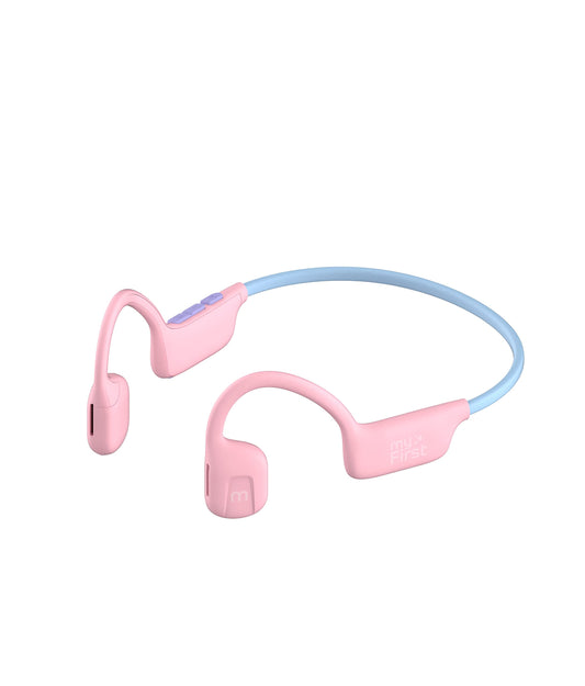 myFirst Headphones Airwaves - Air Conduction Open Ear Wireless Bluetooth Headphones with Mic for Toddlers and Kids, 85dB Safe Limit, Long Battery…