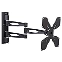 TygerClaw LCD5006BLK Full Motion Wall Mount for 23-40 in. Flat Panel TV44; Black