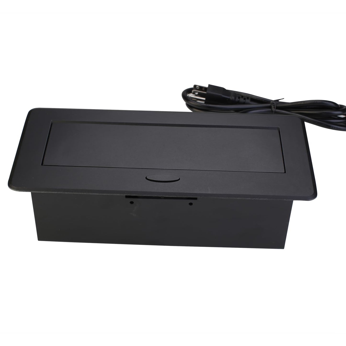SunwyxTek Pop Up Power Outlet, Conference Table Recessed Power Outlet Desktop Socket with PD 20W USB C Fast Charge, Stainless Steel Receptacle Outlet